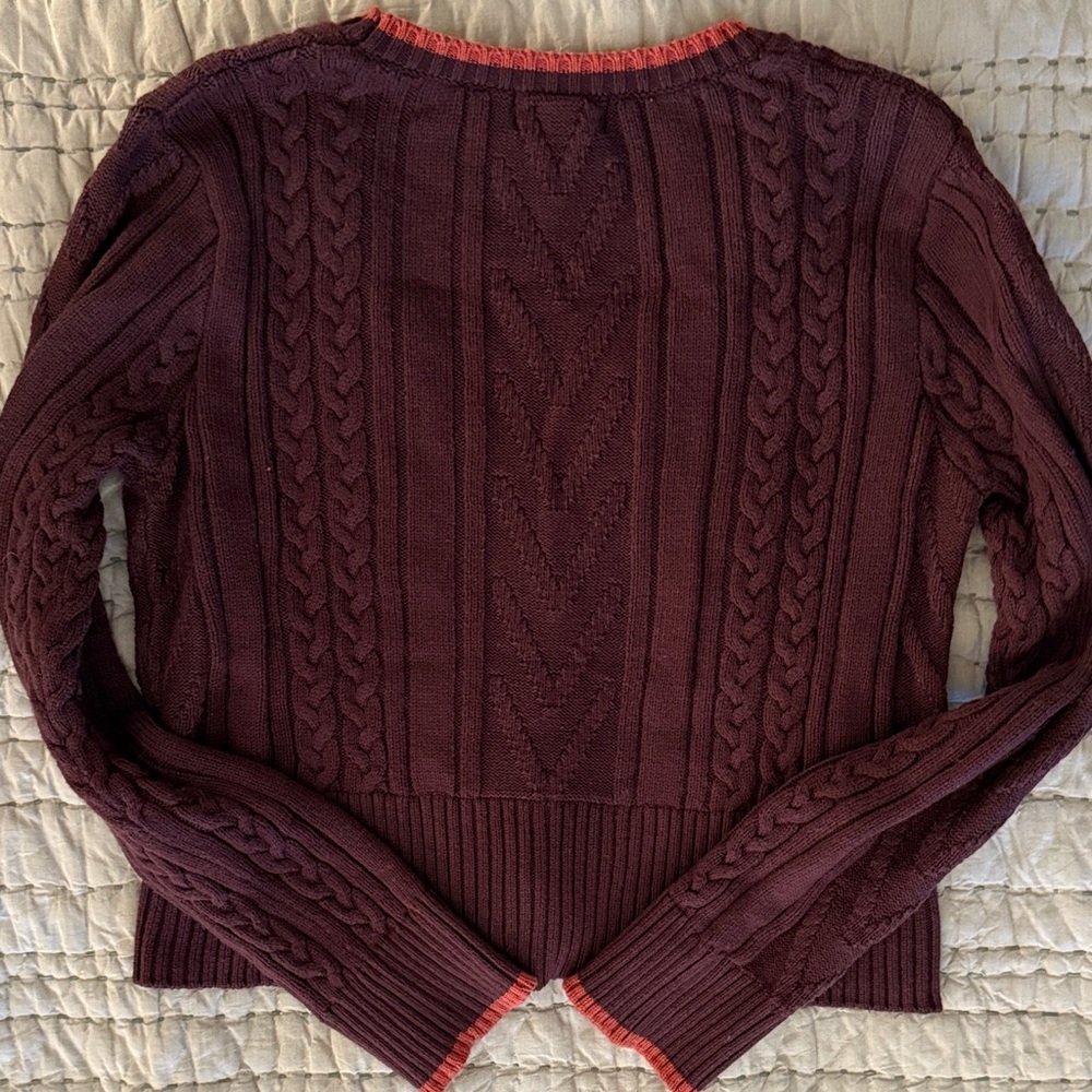 Monrow Cable Knit Sweater - Picture 5 of 5